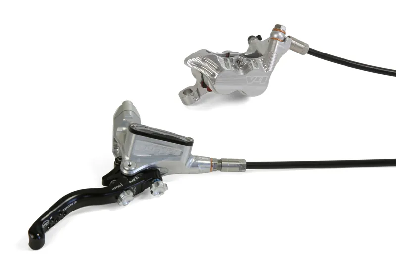 Hope Tech 3 Disc Brake Standard Hose with V4 Calipers in Black-1