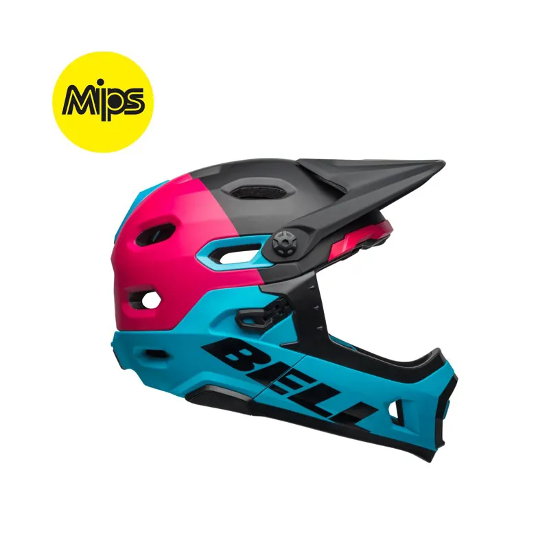 Bell Super DH Mips Mountain Bike Helmet In Blue