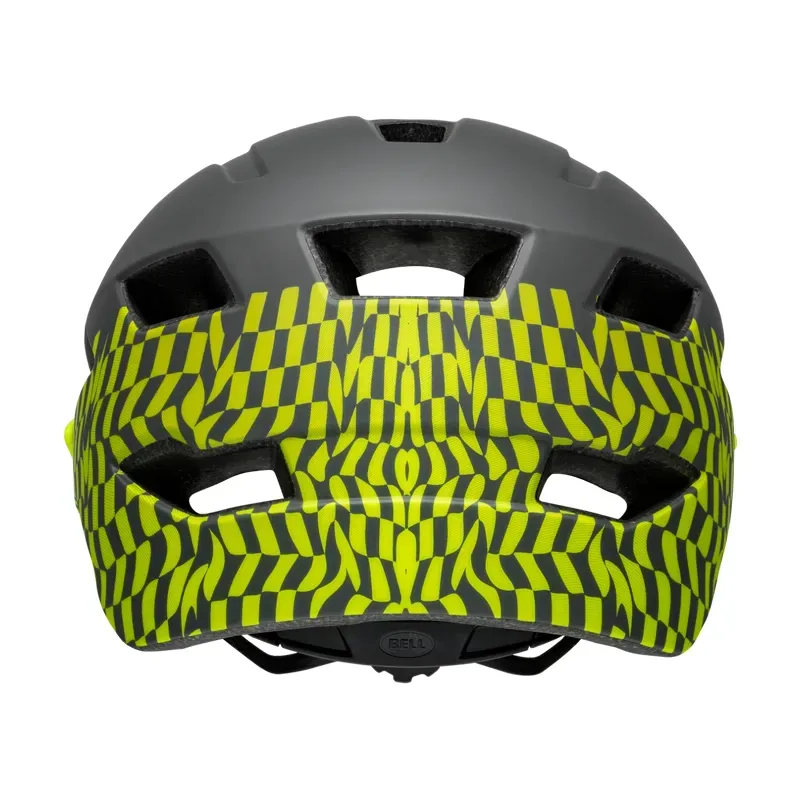 Bell Sidetrack Child Helmet in Wavy Checks/Yellow-5