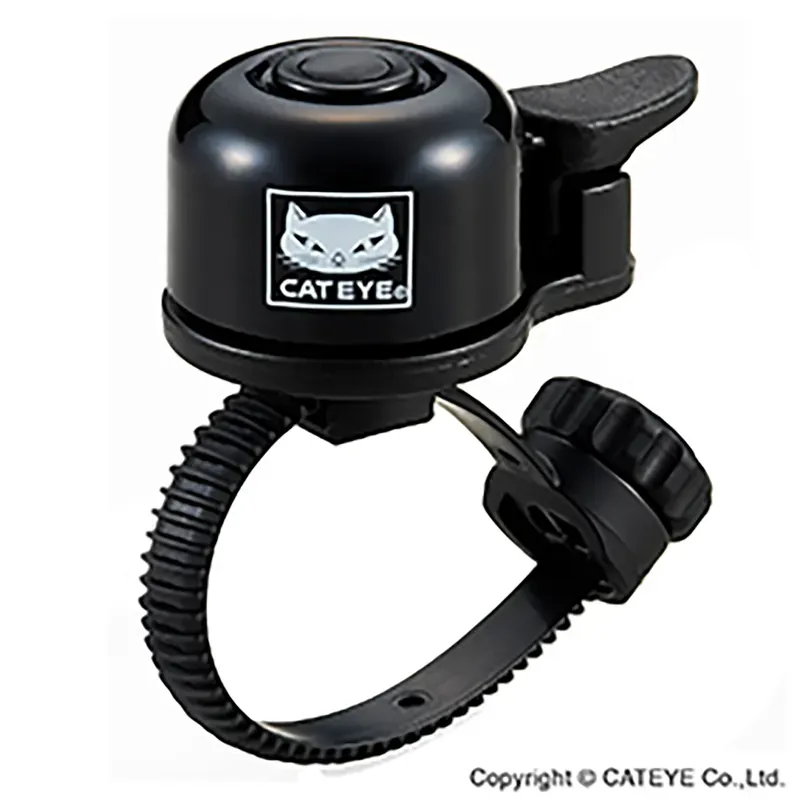 Cateye Oh-1400 Aluminium Bell in Black