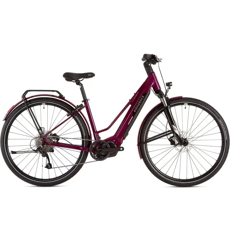 Ridgeback Advance 2W Electric Road Bike in Purple
