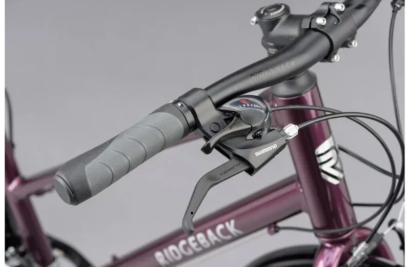 2021 Ridgeback Speed Open Frame Hybrid Bike in Purple-3