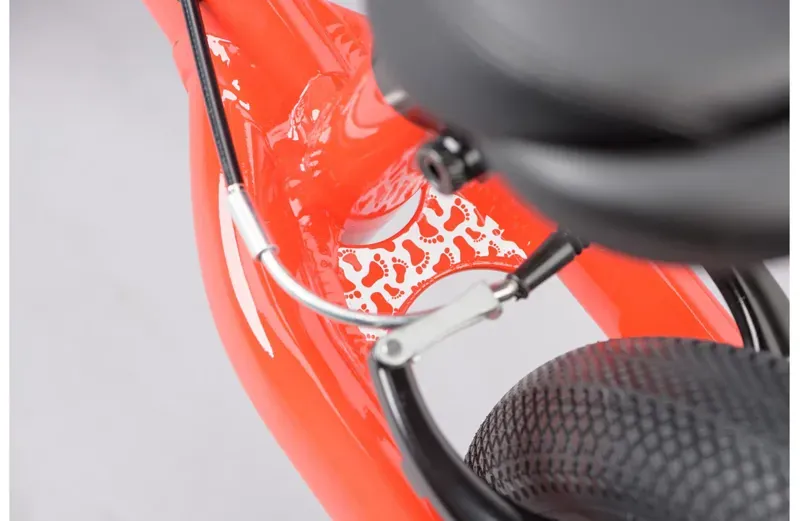 2021 Ridgeback Scoot XL Balance Bike in Red-8