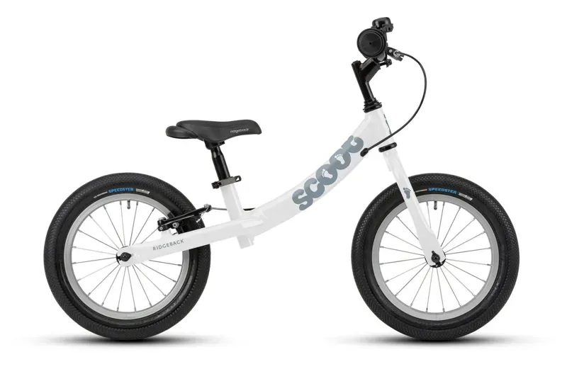 2021 Ridgeback Scoot XL Balance Bike in White