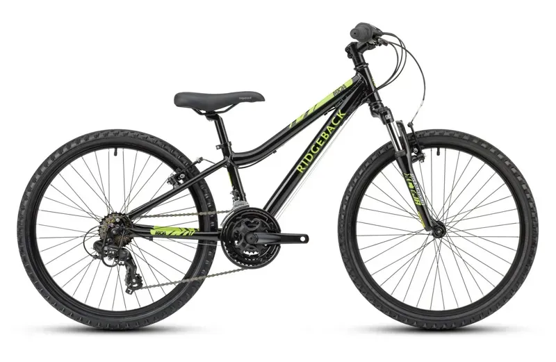 2021 Ridgeback MX24 Kids Bike in Black