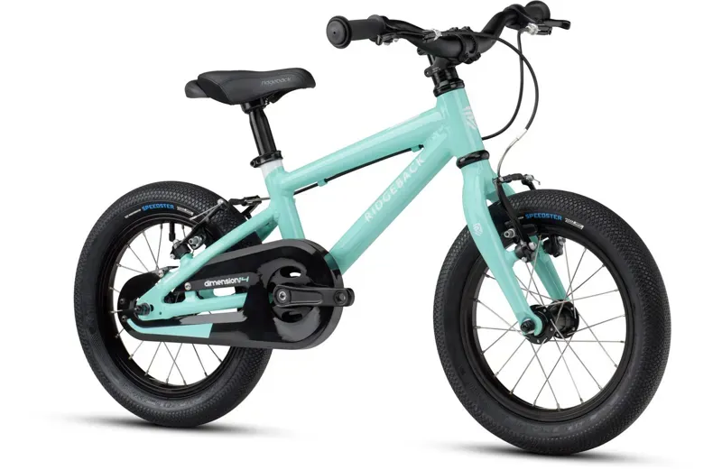 2021 Ridgeback Dimension 14 Kids Bike in Green-1