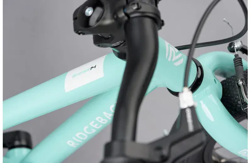 2021 Ridgeback Dimension 14 Kids Bike in Green-2