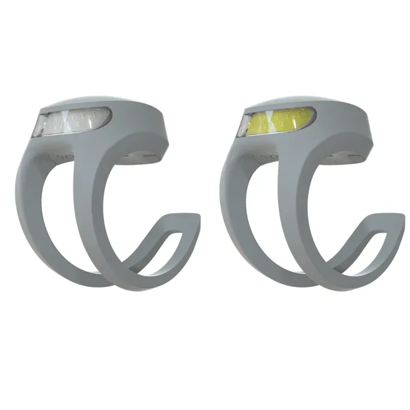 Knog Frog V3 Light Twin Pack in Black and Grey-3