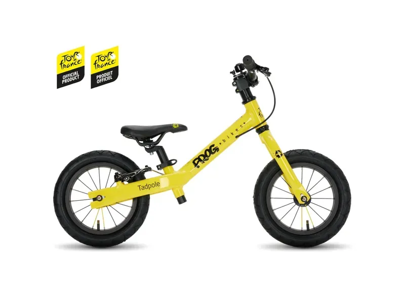 Frog Bikes Tadpole Kids Bike In Yellow TDF