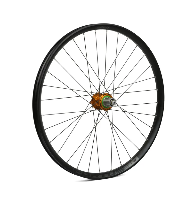 Hope Fortus 30W Pro 4 27.5 Front Wheel in Orange-2