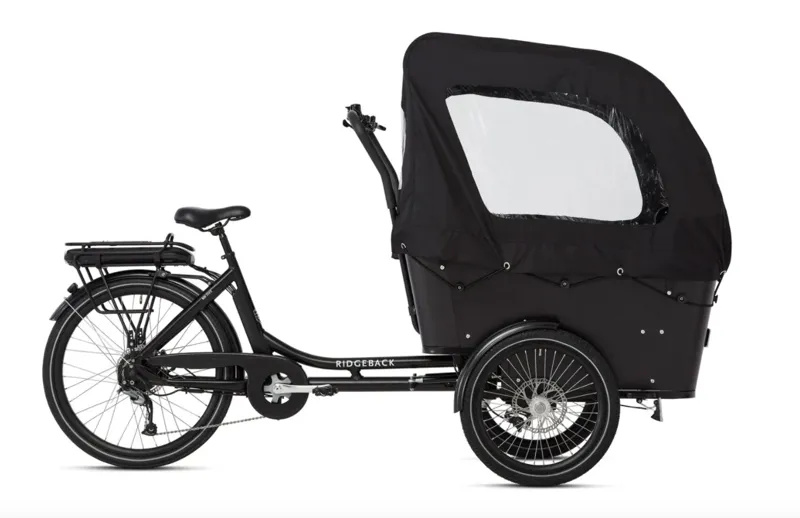 Ridgeback Mk5 Electric Cargo Bike Black one size