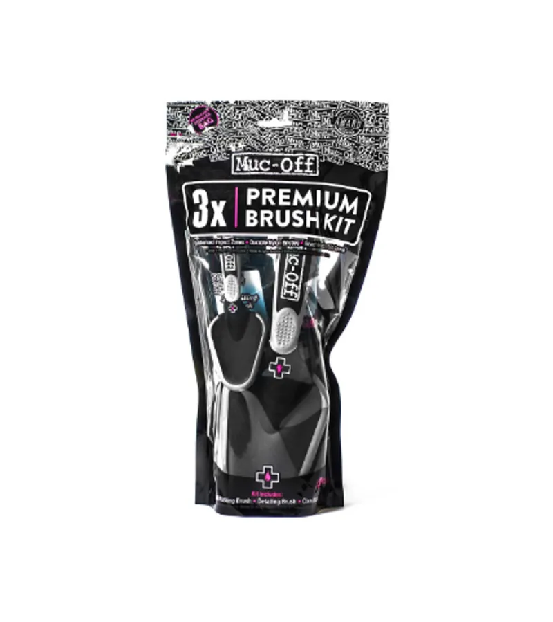 Muc Off 3X Premium Brush Set