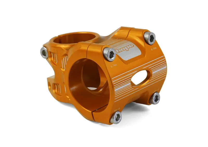 Hope All Mountain 0 Deg 35x35mm Bike Stem in Orange